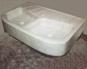 Acquaio in marmo