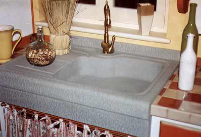 Lavello in pietra serena