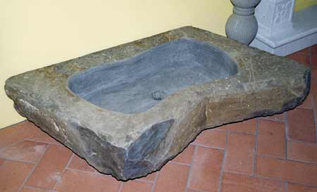 Piano da cucina con lavello