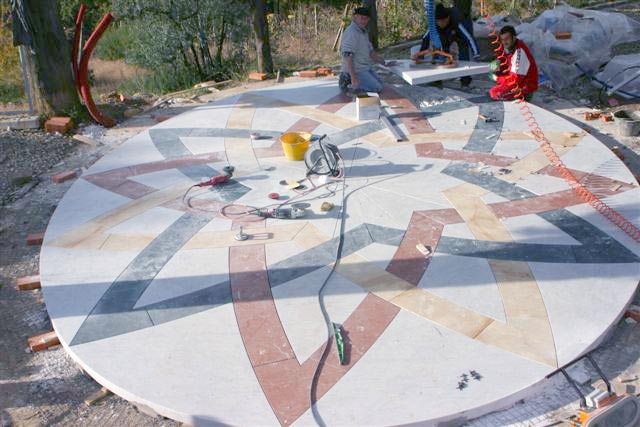 realizzazione di pavimento